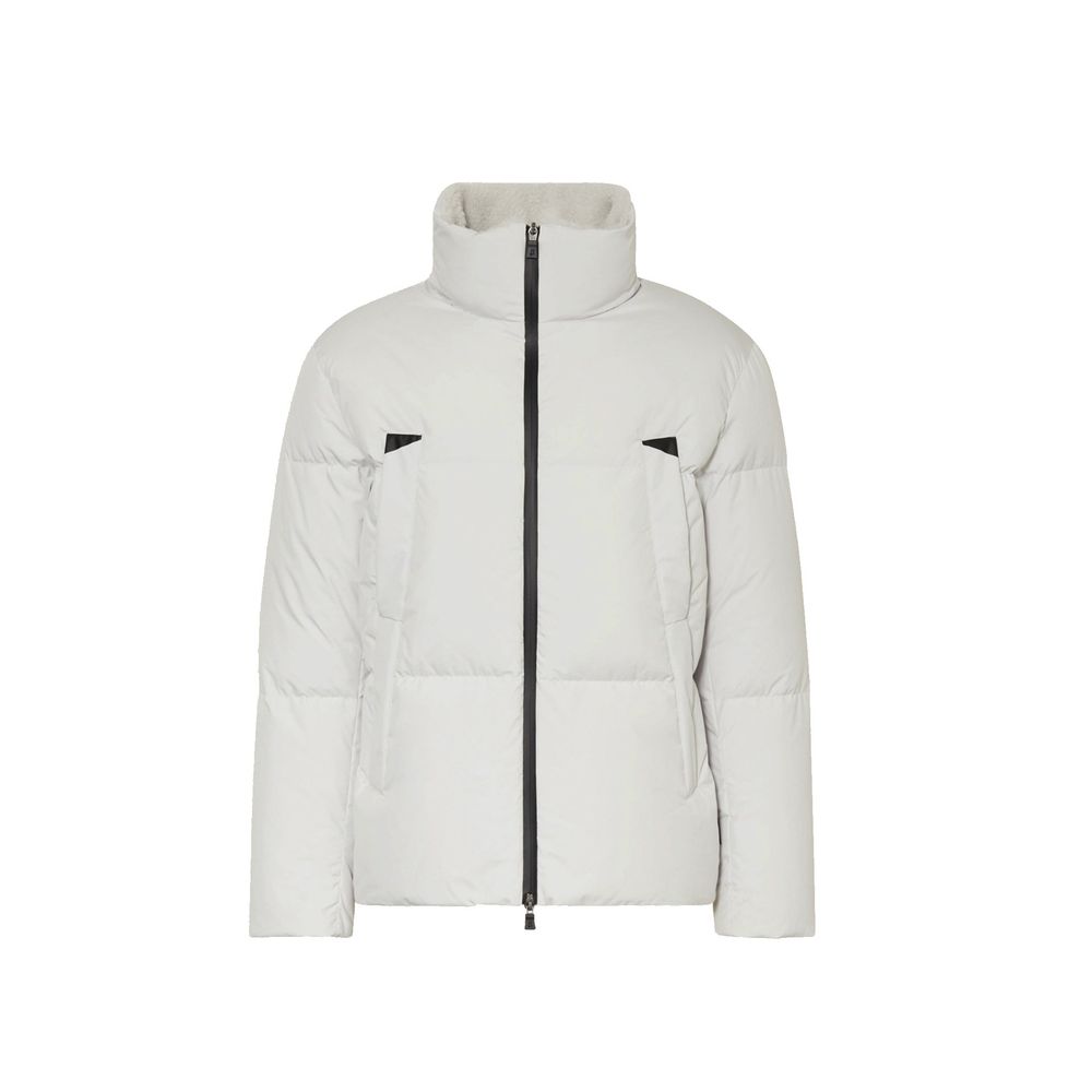 Herno grauer Polyestermantel