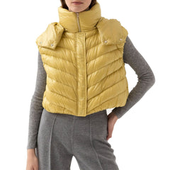 Herno Bicolor Polyamide Sleveless Jacket