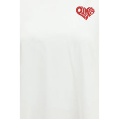 PINKO Wit Katoenen T-shirt