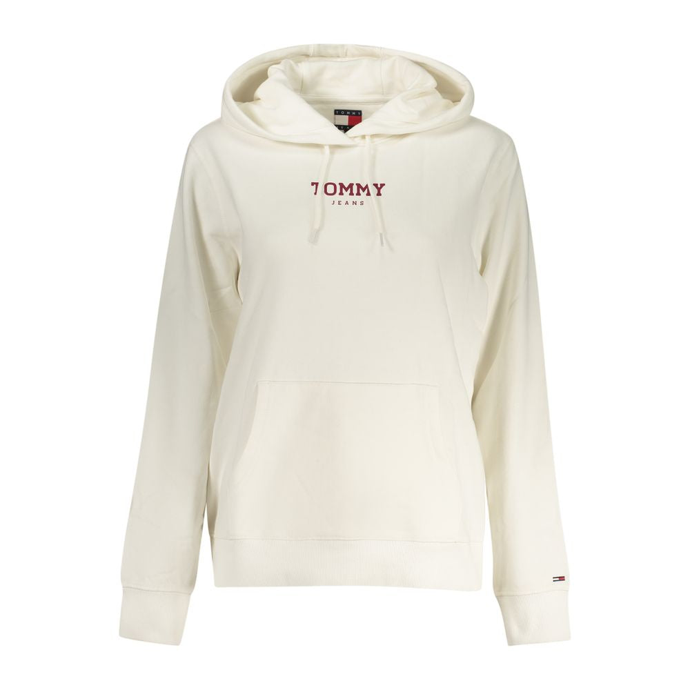 Tommy Hilfiger Weißes Damen-Sweatshirt aus Baumwolle