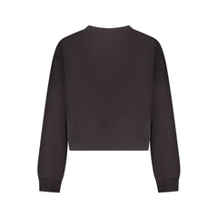 Tommy Hilfiger Black Cotton Women Sweatshirt