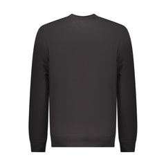 Tommy Hilfiger Black Cotton Men Sweatshirt