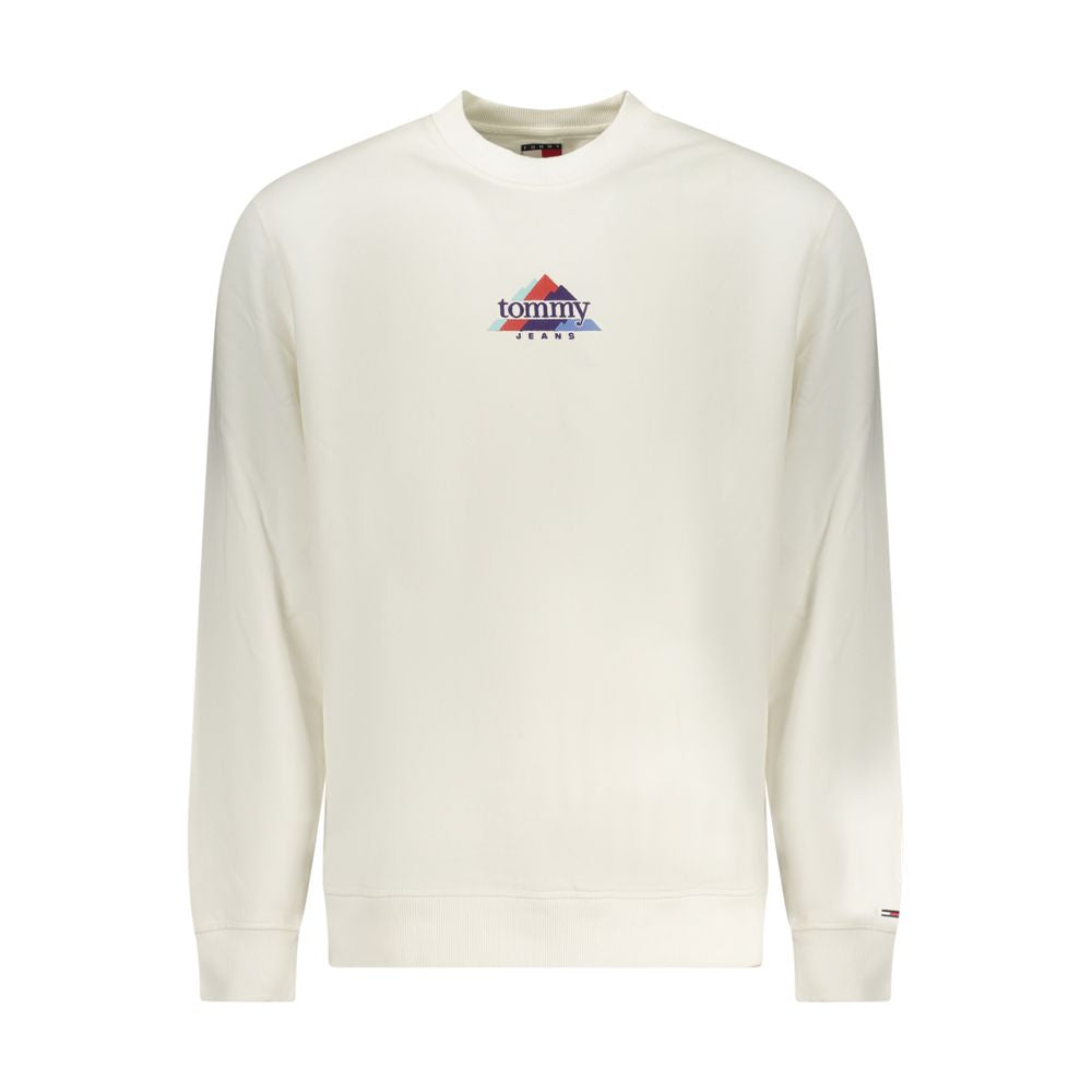 Tommy Hilfiger Weißes Baumwoll-Sweatshirt für Herren