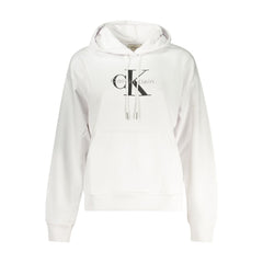 Calvin Klein Bianco Baumwolle Damen Sweatshirt