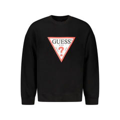 Guess Jeans schwarzer Herrenpullover aus Baumwolle