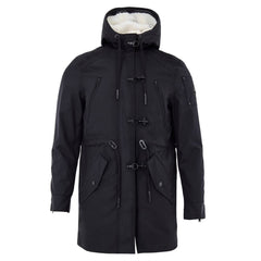 Moose Knuckles blauwe nylon parka