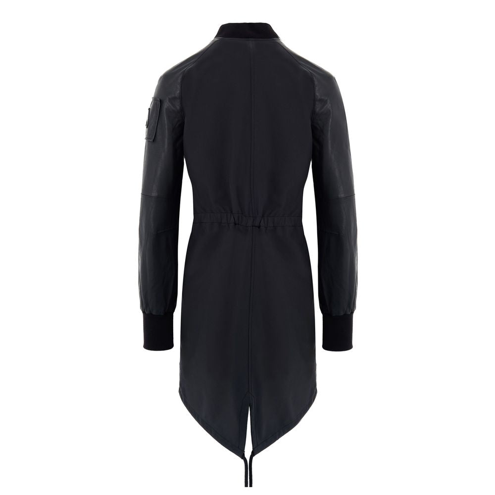 Moose Knuckles Zwarte Katoenen Parka
