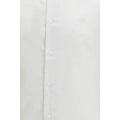 Burberry Weißes Baumwollhemd