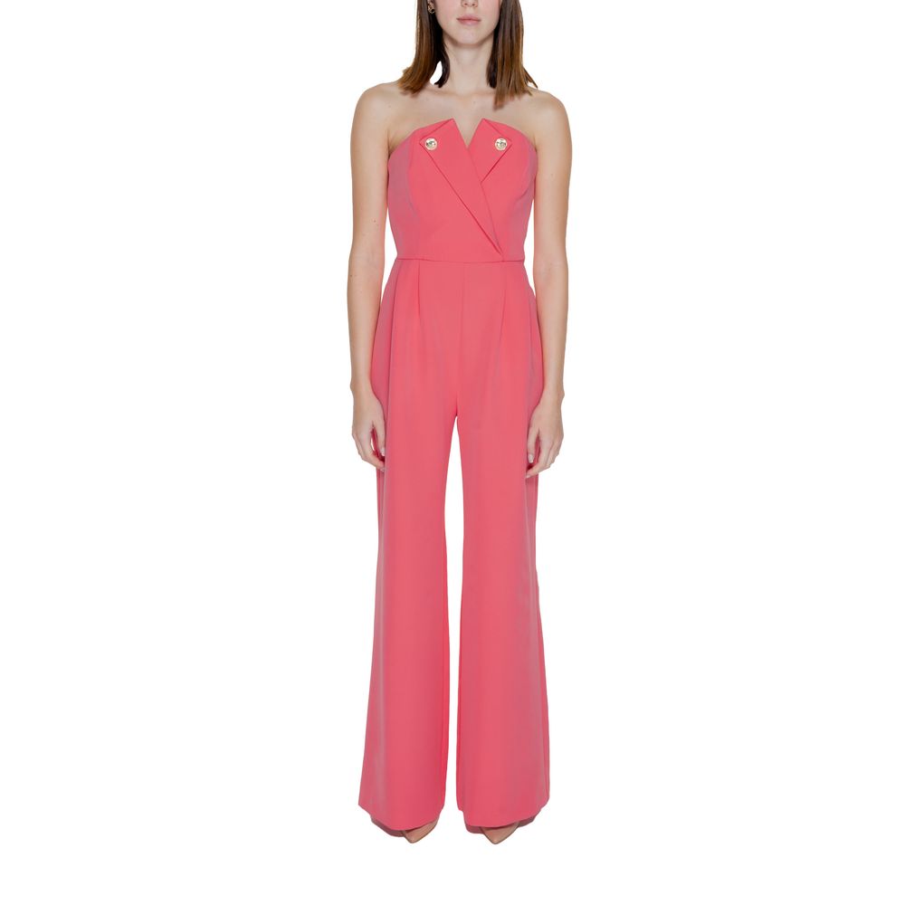 Silence Overall aus orangefarbenem Polyester
