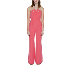 Silence Overall aus orangefarbenem Polyester
