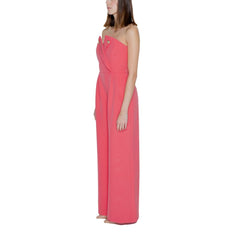 Silence Overall aus orangefarbenem Polyester
