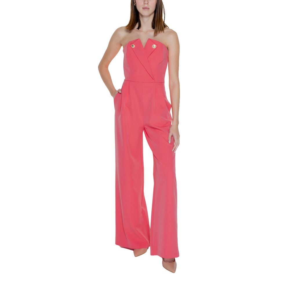 Silence Overall aus orangefarbenem Polyester