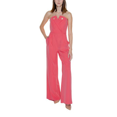 Silence Overall aus orangefarbenem Polyester
