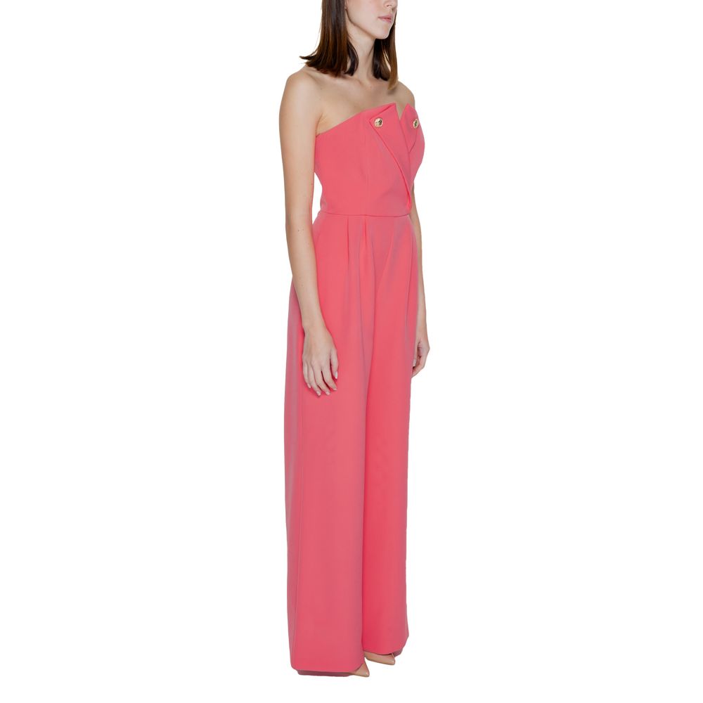 Silence Overall aus orangefarbenem Polyester