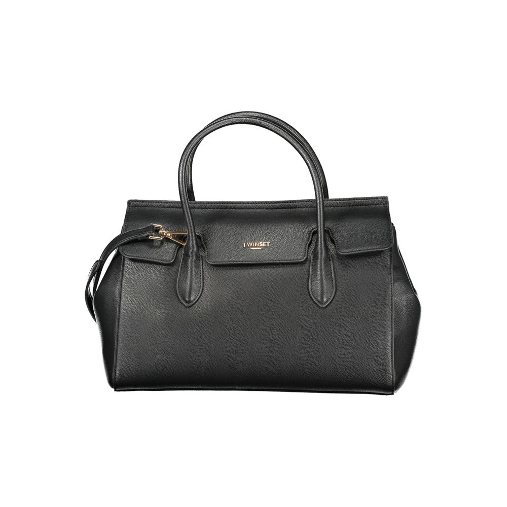Twinset Nero Polyurethan Damen Shopper