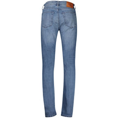 Calvin Klein Blaue Baumwoll-Slim-Taper-Jeans für Herren