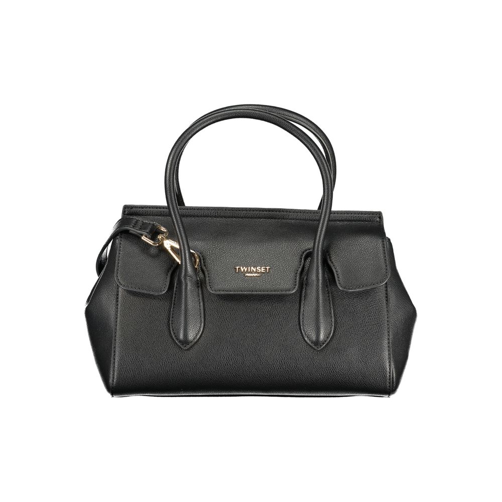 Twinset Nero Damenhandtasche aus Polyurethan