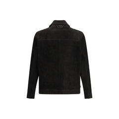 Salvatore Santoro Black Calf Leather Bos Taurus Clothing