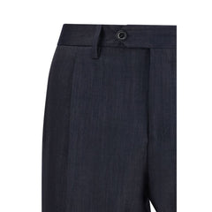 Lardini Blauw Katoenen Tweedelig Pak