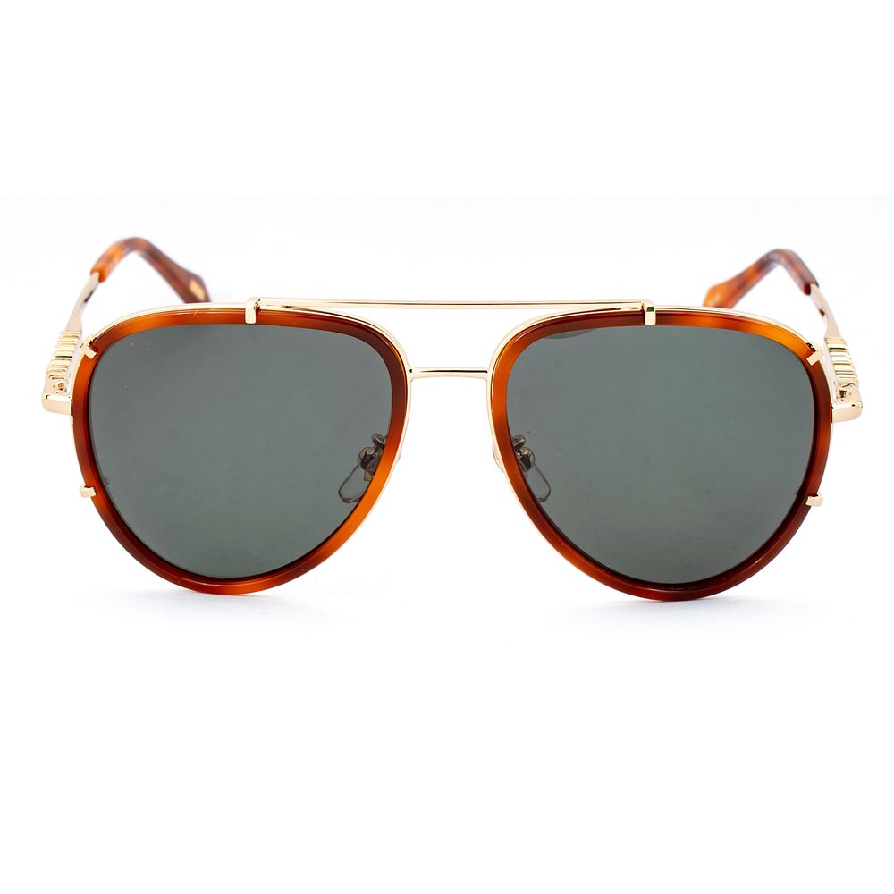 Just Cavalli Blue Metal Sunglasses