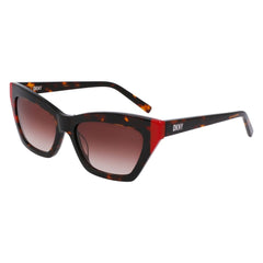 DKNY Bruine Acetaat Zonnebril