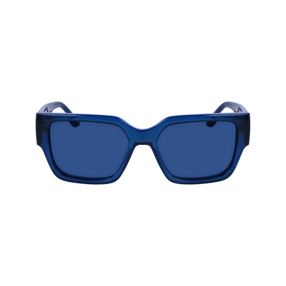 Karl Lagerfeld – Blaue Sonnenbrille mit Spritzguss