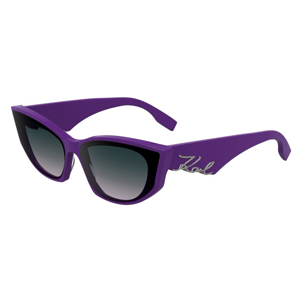 Karl Lagerfeld – Mehrfarbige Acetat-Sonnenbrille