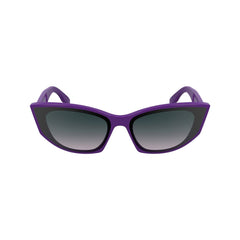 Karl Lagerfeld – Mehrfarbige Acetat-Sonnenbrille