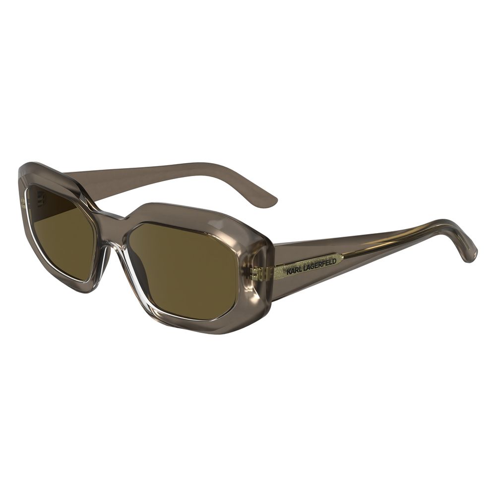 Karl Lagerfeld graue gespritzte Sonnenbrille