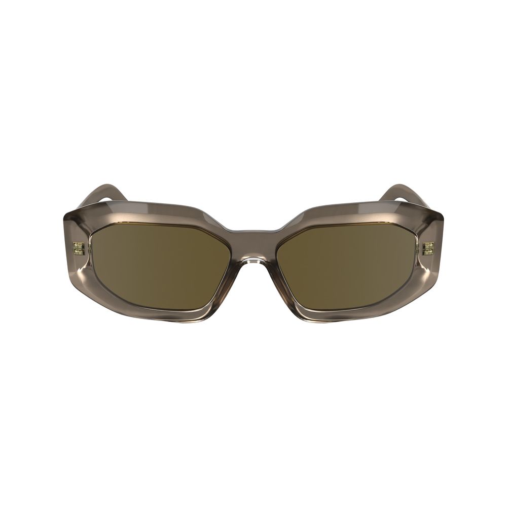 Karl Lagerfeld graue gespritzte Sonnenbrille
