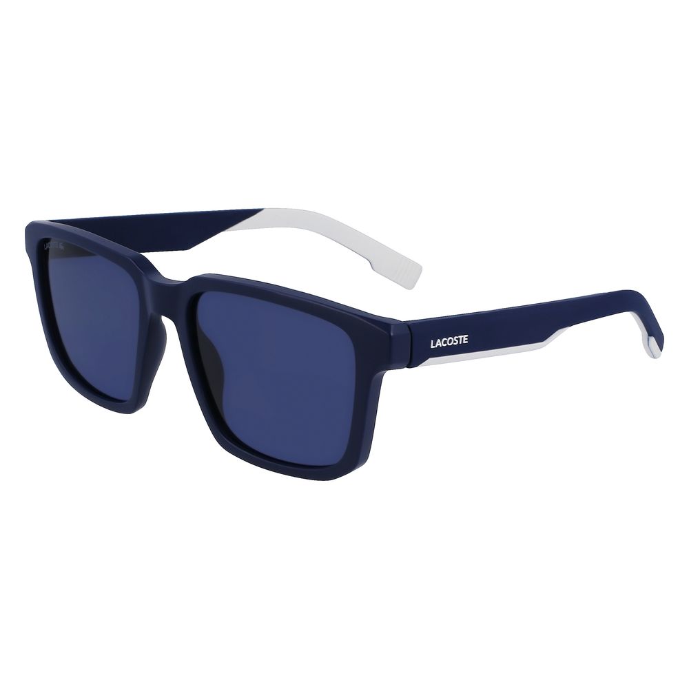 Lacoste – Blaue Sonnenbrille mit Spritzguss