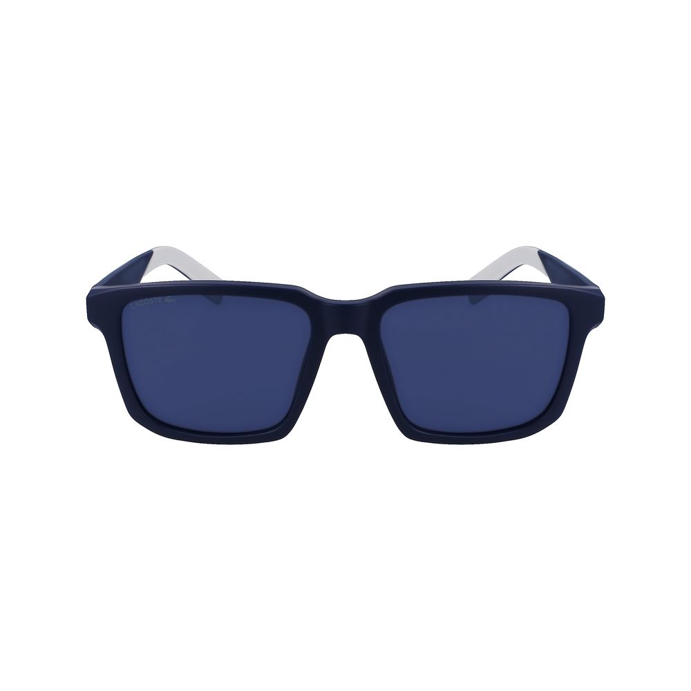 Lacoste – Blaue Sonnenbrille mit Spritzguss