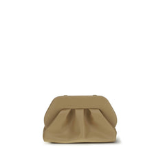 THEMOIRè Beige Andere Vezels Clutch Tas