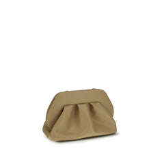THEMOIRè Beige Andere Vezels Clutch Tas