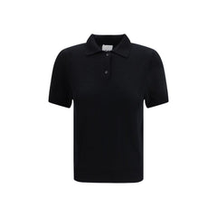 Allude Black Cashmere Dress Shirt