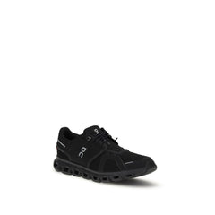 ON Black Polyurethane Athletic Sneakers