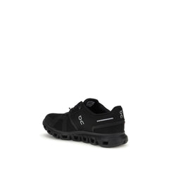 ON Black Polyurethane Athletic Sneakers