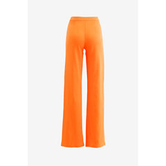 Patrizia Pepe Oranje Viscose Casual Broek