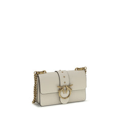 PINKO Beige Kalfsleer Bos Taurus Schoudertas