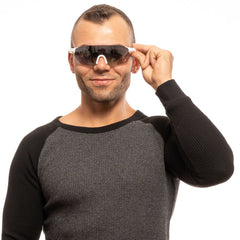 Fila Sonnenbrille aus weißem Kunststoff