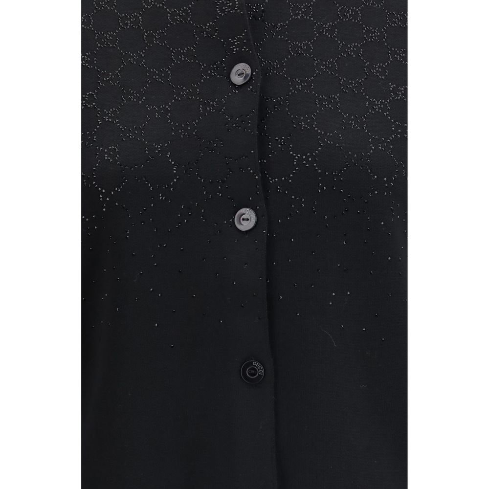 Gucci Zwart Wollen Vest