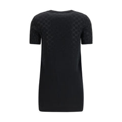 Gucci Black Wool Oves Aries Casual Dress