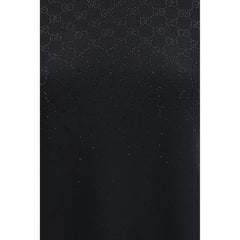 Gucci Black Wool Oves Aries Casual Dress