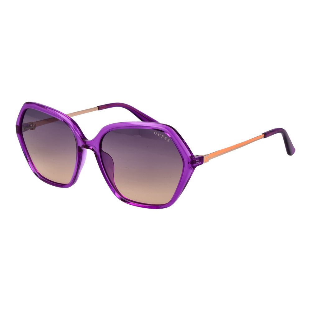 Guess – Lila Sonnenbrille aus Kunststoff