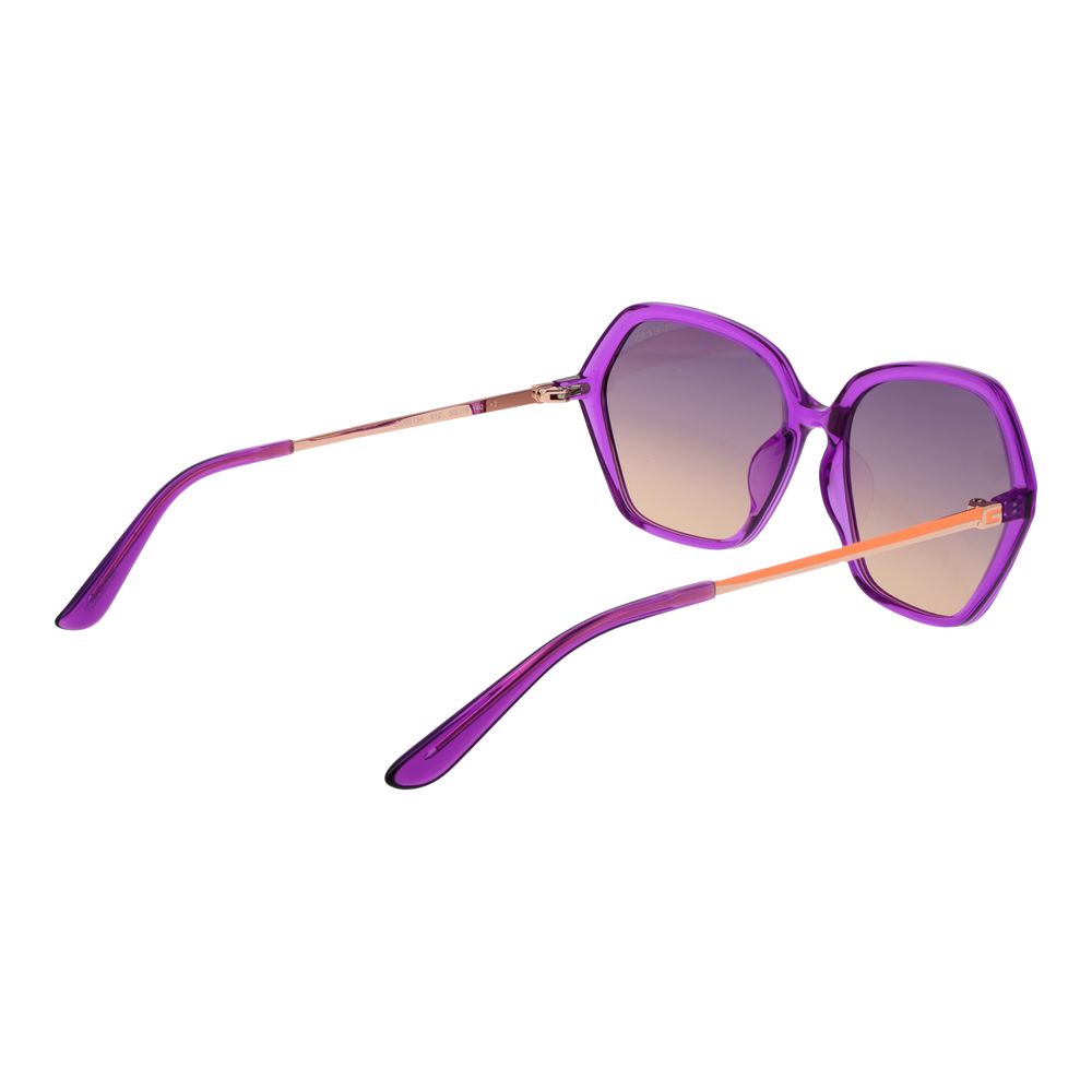 Guess – Lila Sonnenbrille aus Kunststoff