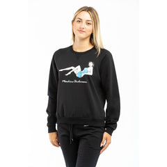 Moschino Black Cotton Sweatshirt
