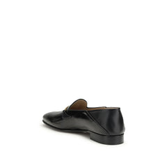 Valentino Garavani Black Hagfish Slip-On Loafers