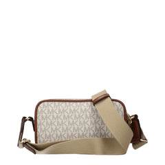 Michael Kors Beige Fabric Crossbody Bag