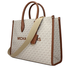 Michael Kors Beige Stoffen Handtas