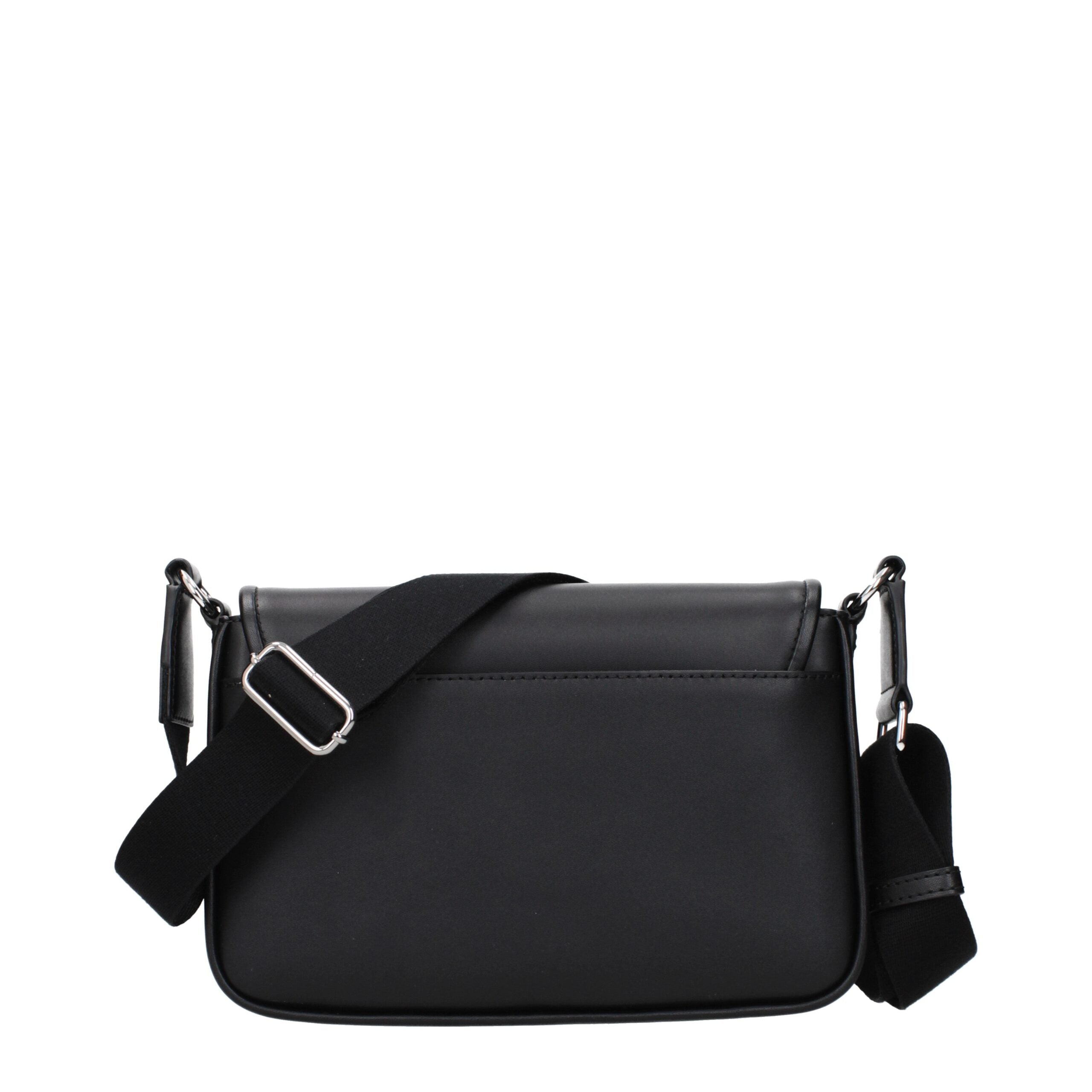 Michael Kors Black Leather Crossbody Bag